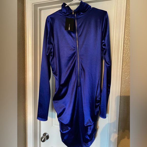 Blue Mini Dress - Picture 2 of 5